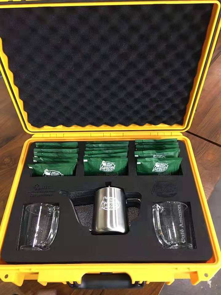 Manufacturer Customized Waterproof Carrying Plastic coffee case