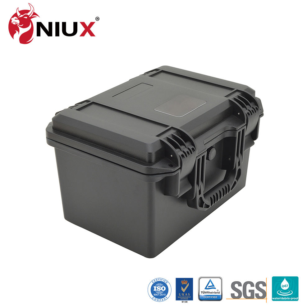 Hard plastic waterproof shockproof protective box tool case with foam