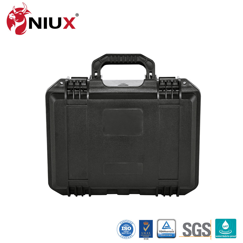 Hard plastic waterproof shockproof protective box tool case with foam