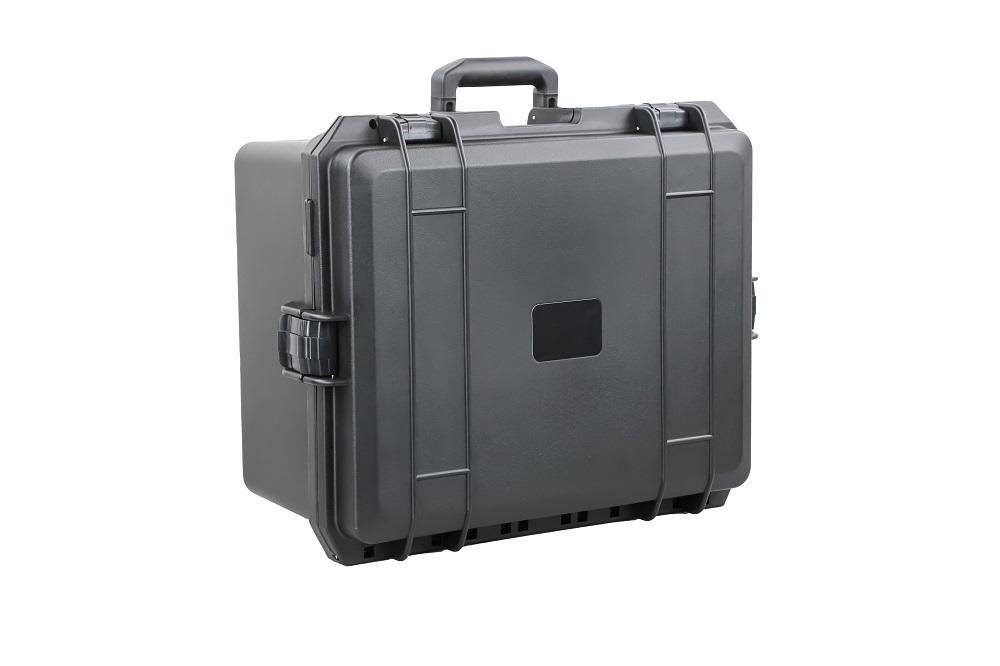 Plastic Portable Tool Suitcase On Wheels Carry Box Packaging Machinery